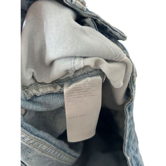 The Ragged Priest High-Rise Vintage Mom 100% Cotton Light Wash Jeans size 26 - Picture 8 of 8